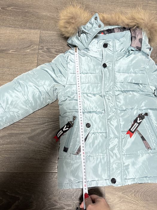 Пуховік зима для модного хлопчика