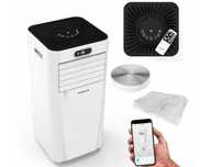 Klimatyzator przenośny cichy 3w1 aplikacja WiFi 2,6kW + Gratis
