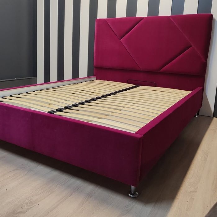 ЯКІСНІ М’які ліжка під замовлення | Будь-які розміри та тканини