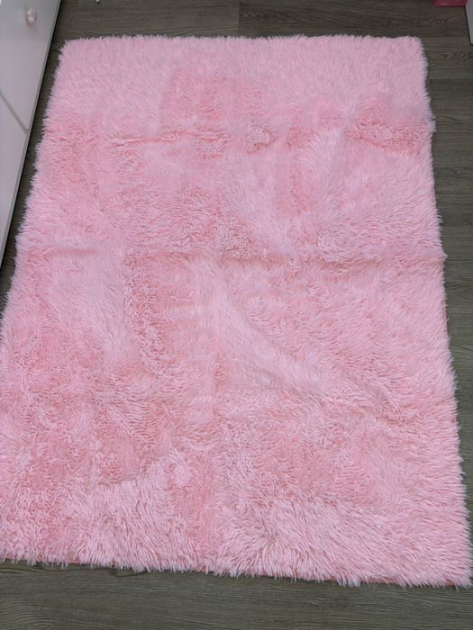 Dywan, mata, jasno różowy, 120cmx160cm, nowy, dla księżniczki