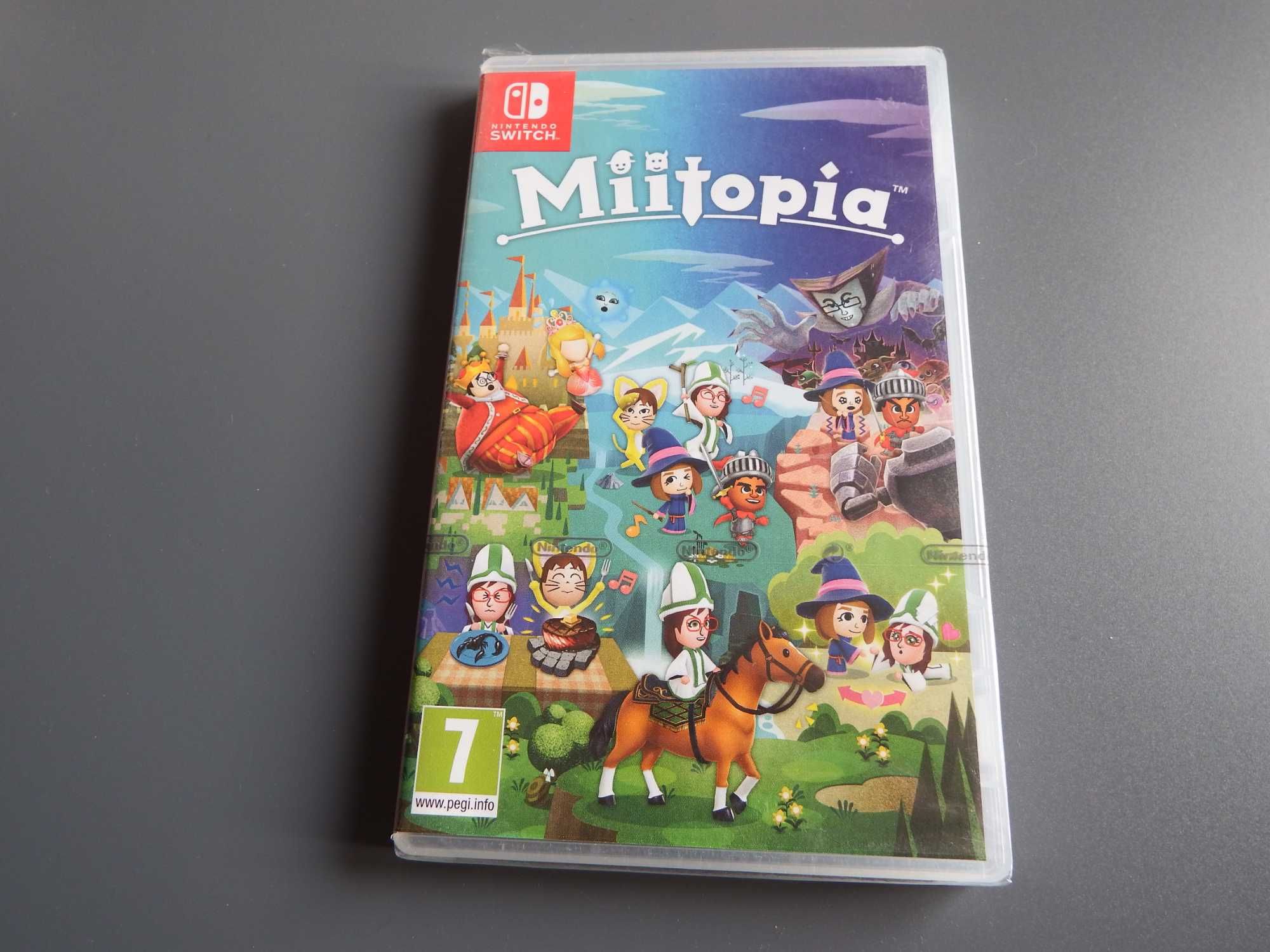 NS MIITOPIA nowa zafoliowana Nintendo SWITCH