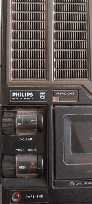 Rádio  gravador k7 antigo