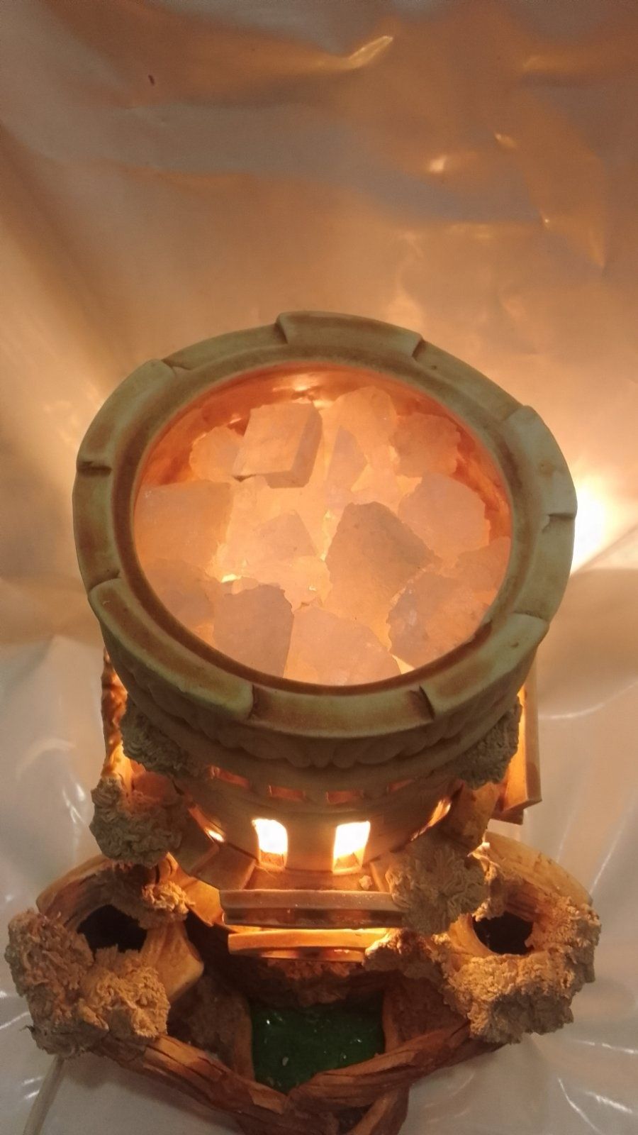 Соляная лампа - ночник