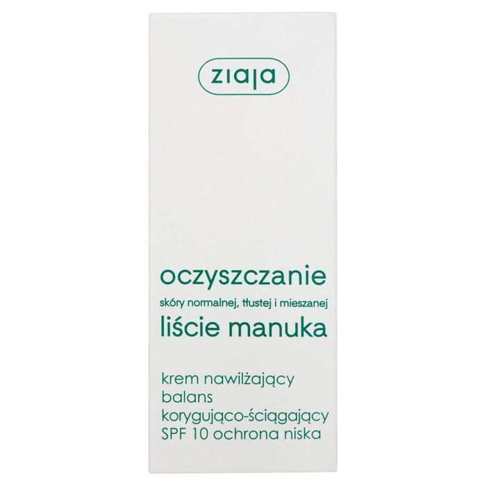 Krem Nawilżający Ziaja Liście Manuka z SPF10 50ml