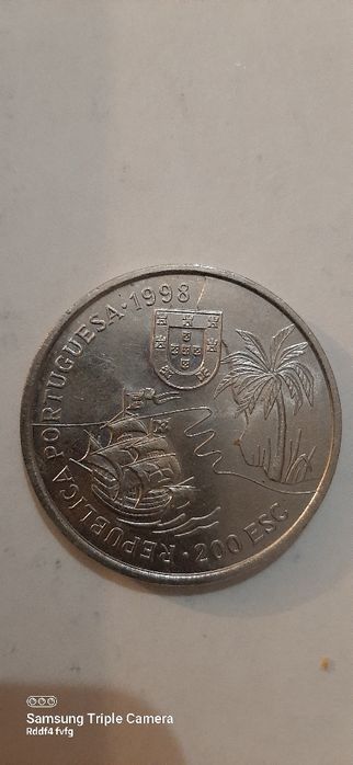 200 Escudos 1998 Terras do Natal, Portugal