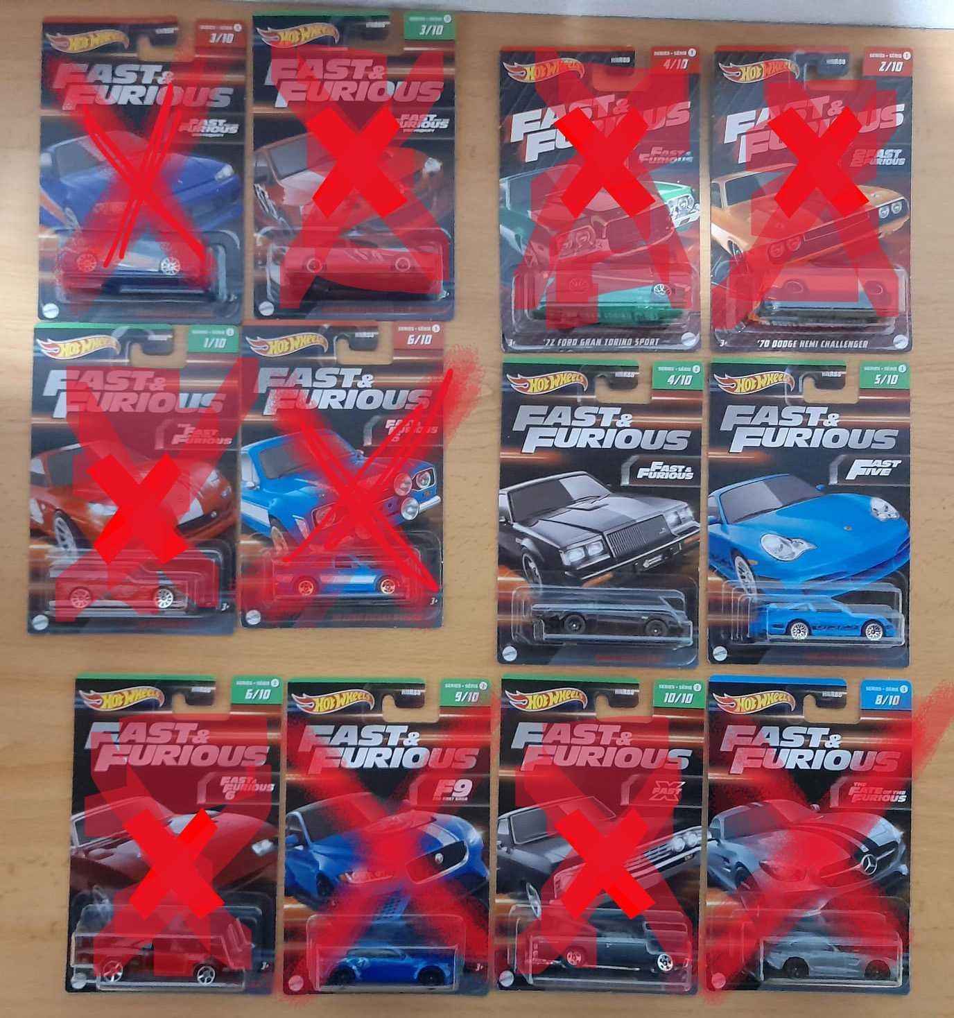 Mainline / Fast and Furious Hot Wheels