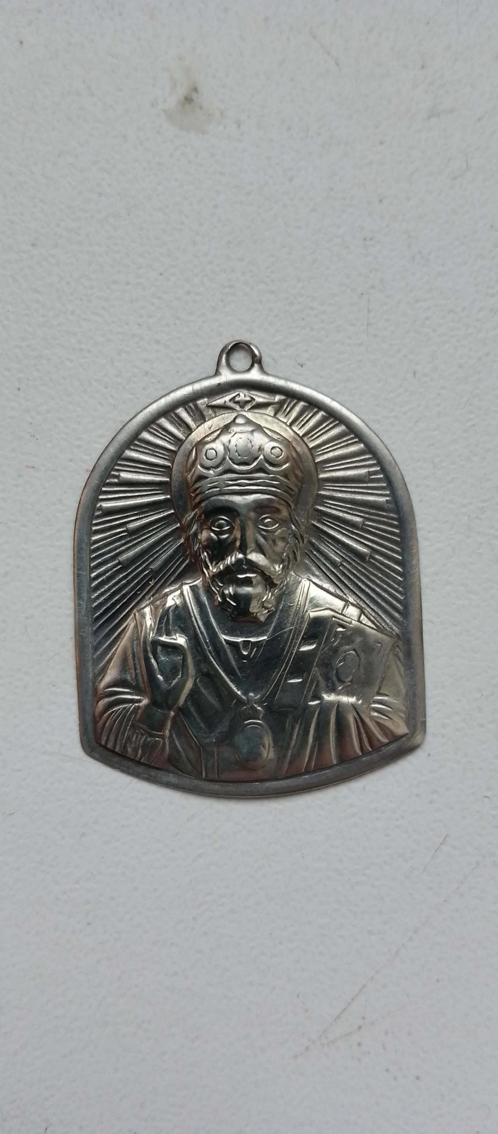 Ладанка святой Николай серебро