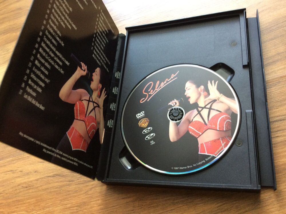 Selena film z Jennifer Lopez DVD