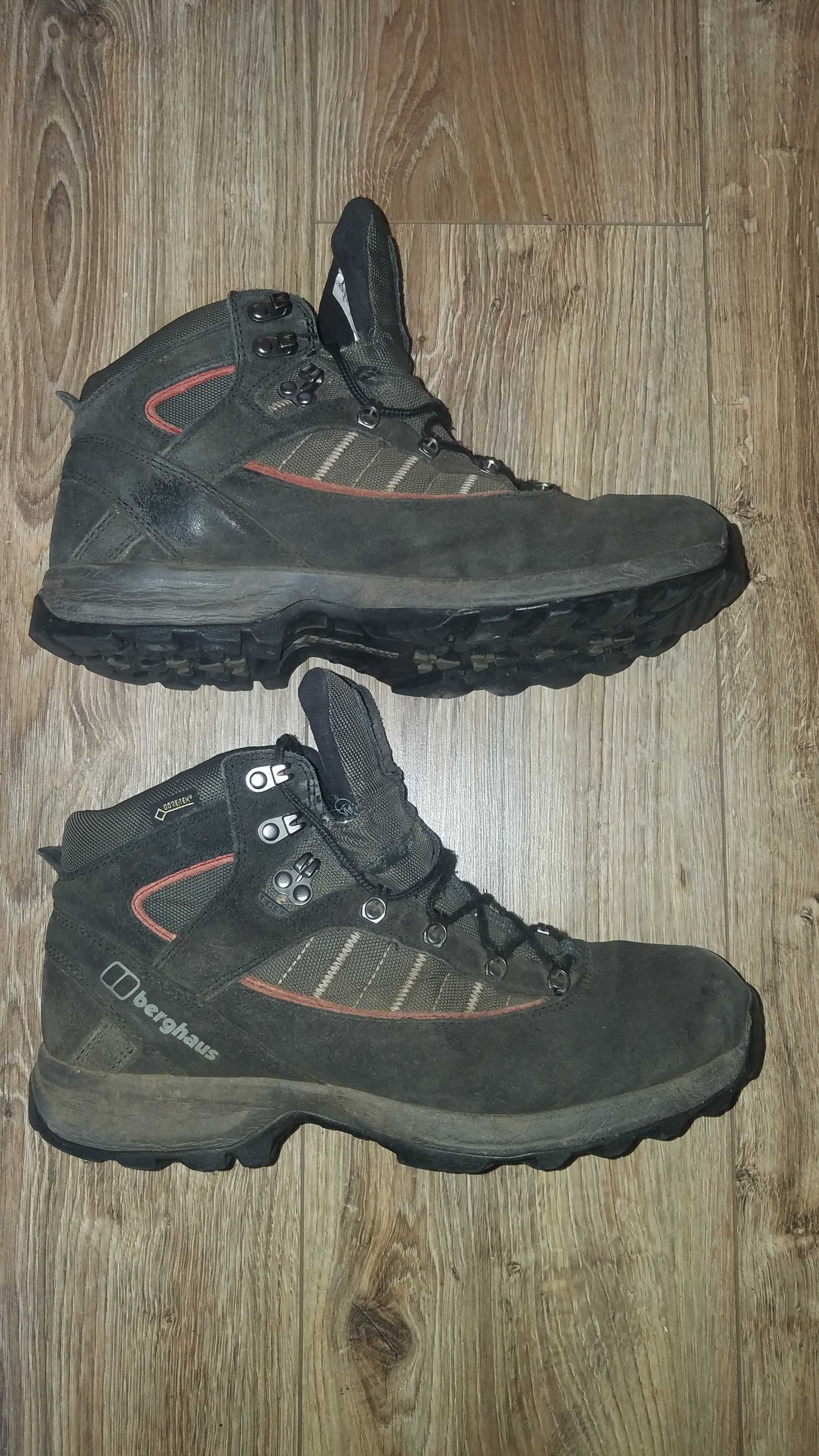 Buty BERGHAUS EUR42 27.2cm Skóra Gore-tex wysokie skórzane trekkingowe