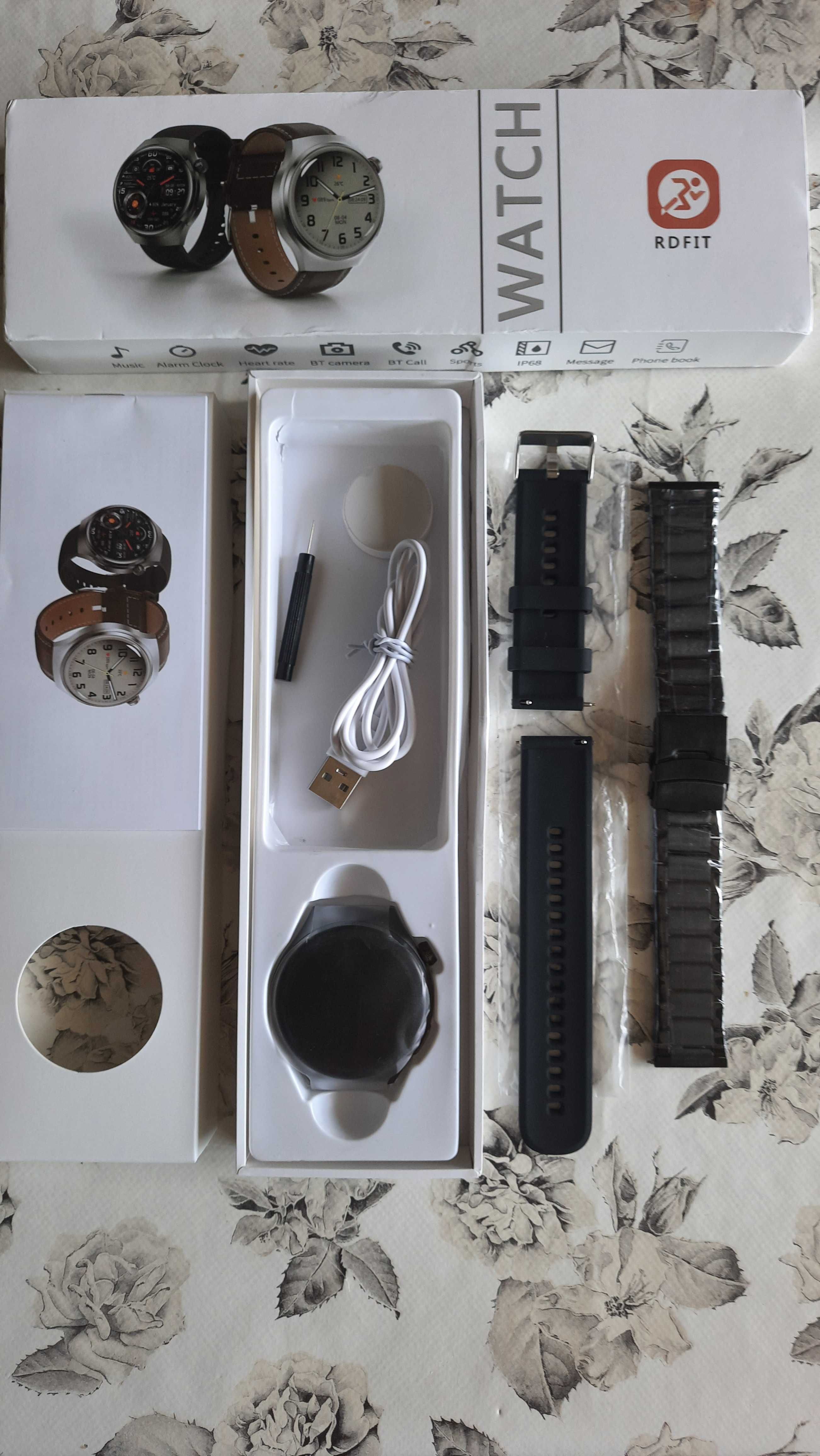 Смарт годинник, Smart Watch, 1.53", IP68. 2024р