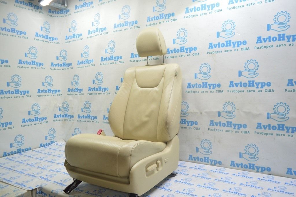 Комплект сидений перед и зад Lexus RX450h 10-15 (02) беж кожа и Airbag