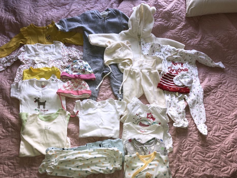 Duza paka ubranek 56-74