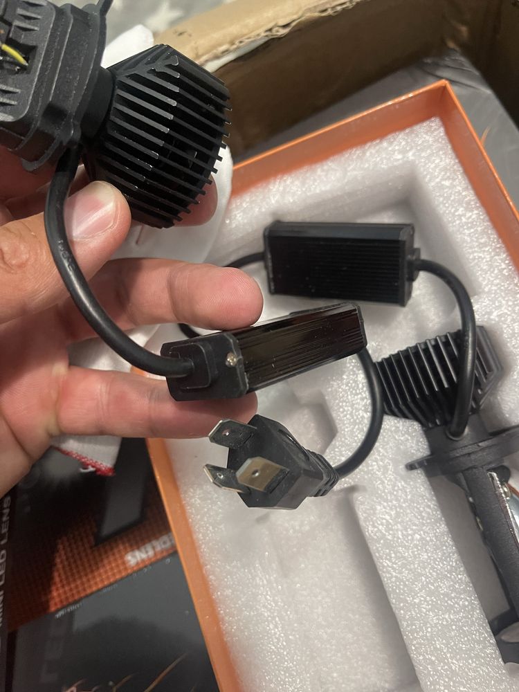 Міні BI-LED лінзи Y6 H4 50/80W 12-24V КОМПЛЕКТ 600 гр. БЕЗ ПРЕДОПЛАТ!
