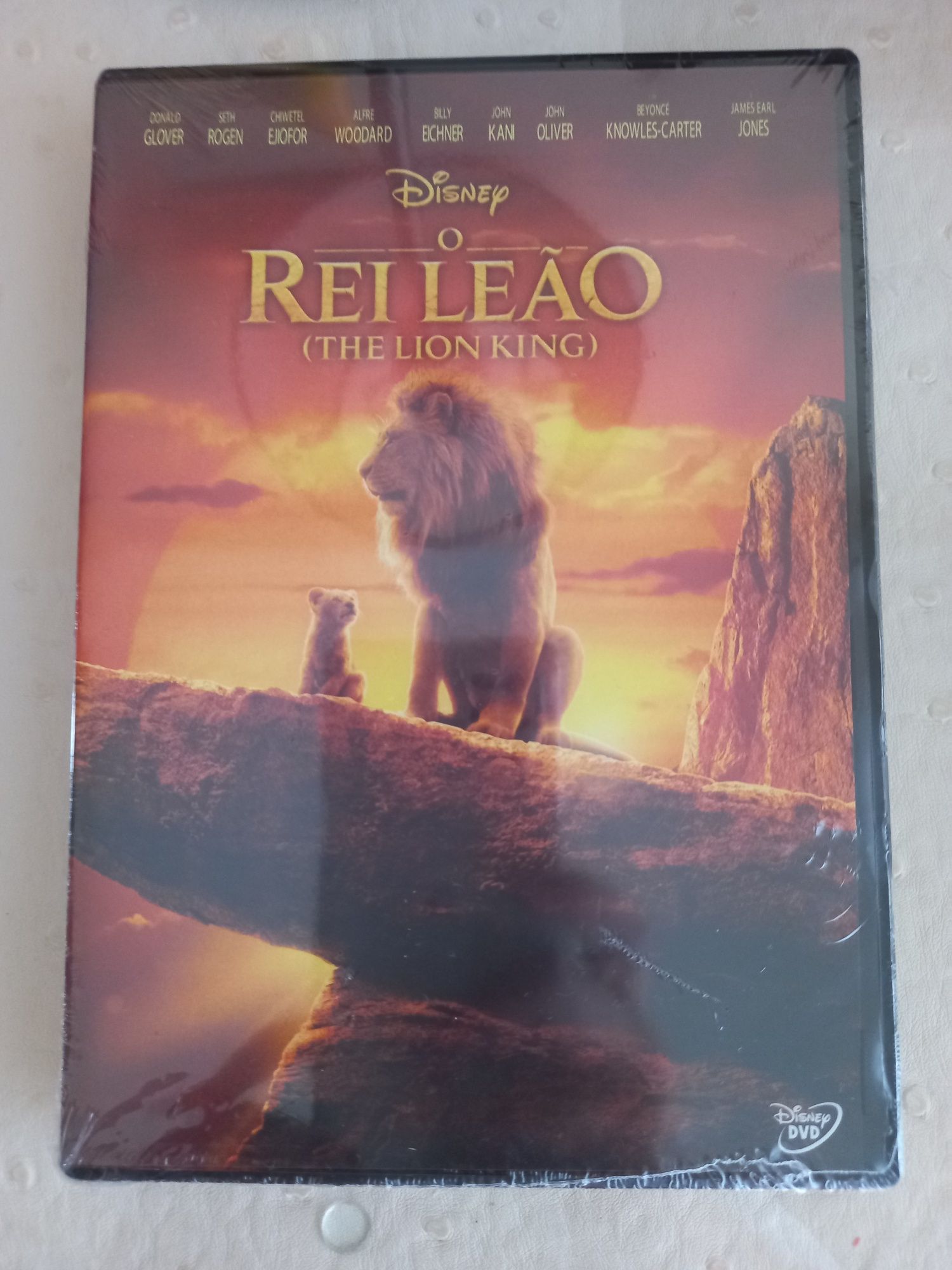 Filme DVD "O Rei Leão" em imagem real (novo, selado)