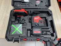 Milwaukee M12 3PL / 3D лінійний лазерний рівень Мілвокі
