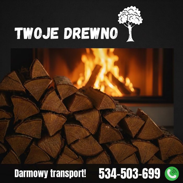 Twarde drewno kominkowe/opałowe! Transport do 20km gratis!