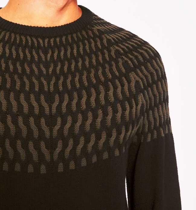 ARMANI EXCHANGE A/X AX Oryginalny! Meski Sweter Sweterek Czarny Khaki