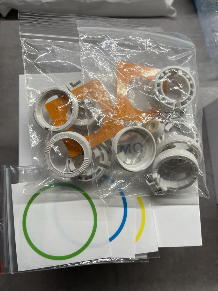 Netatmo valves set Mostek + 2 zawory Rozlane wyświetlacze