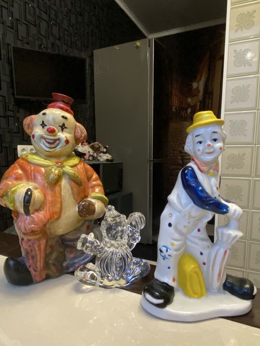 Клоуны . Статуэтки, фигурки, коллекционные. Распродажа