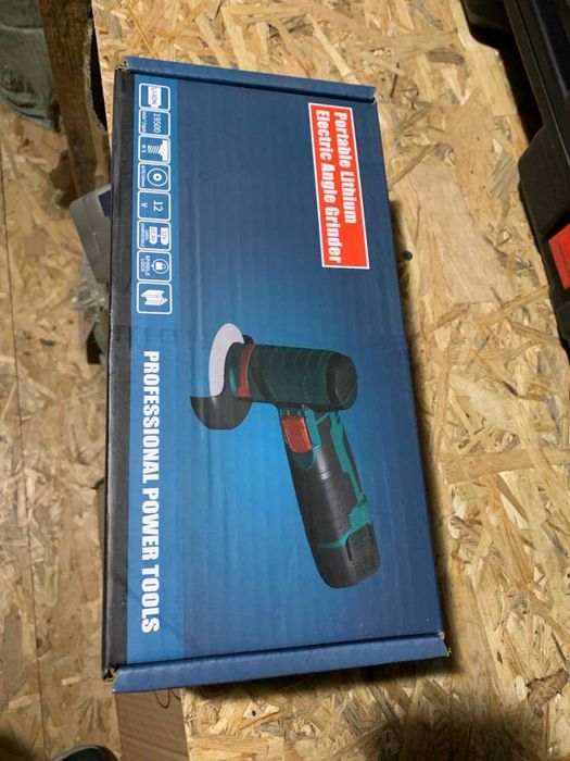Болгарка MINI коробка  2 аккум  12V