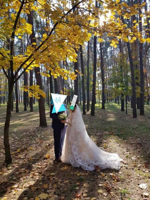 Свадебное платье на невысокую девушку !