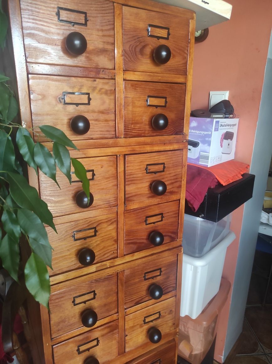 Szafki biblioteczne loft PRL 1961 rok