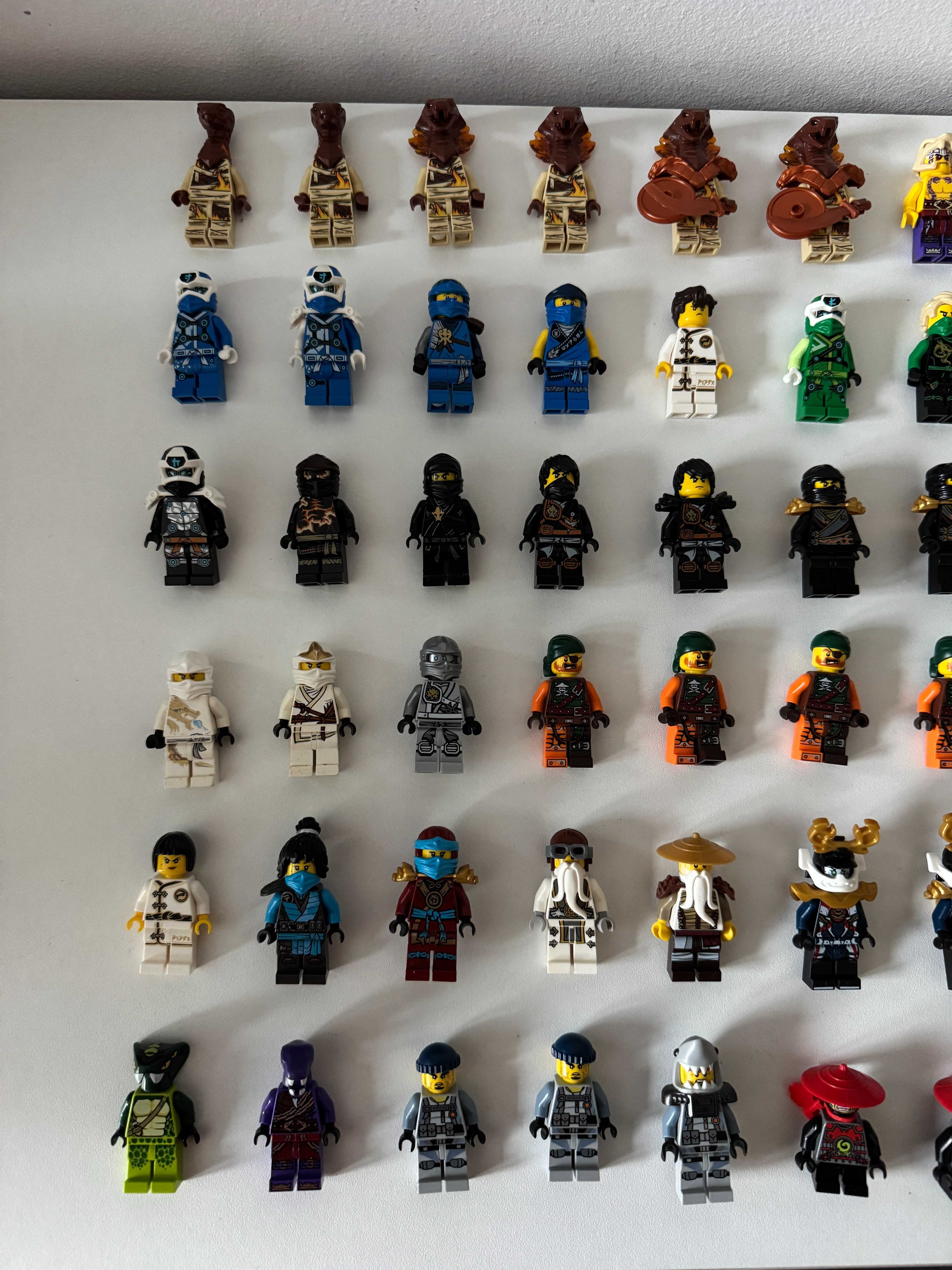 LEGO Ninjago Figurki Ludziki Jay Cole Kai Lloyd Zane Crux