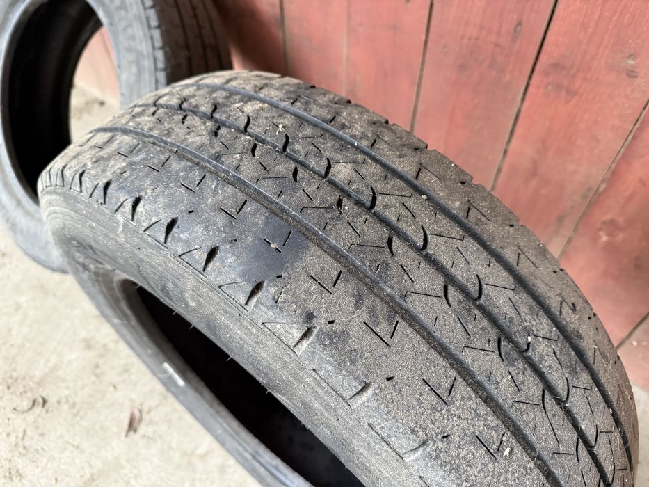 2 x opona Bridgestone Duravis 195/65 R16 C do busa opony 6 mm