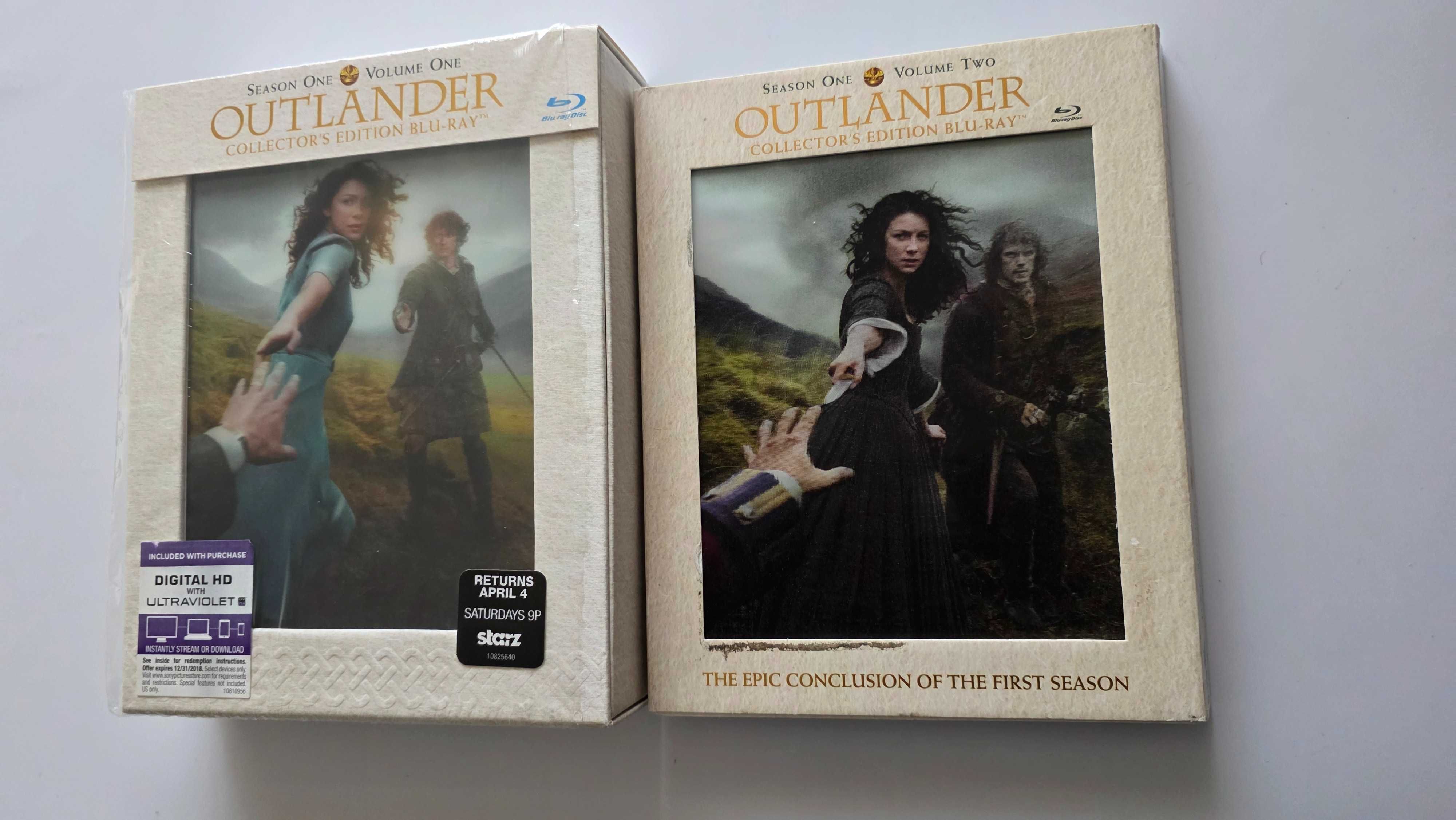 blu ray OUTLANDER sezon 1 PL kolekcjonerska edycja