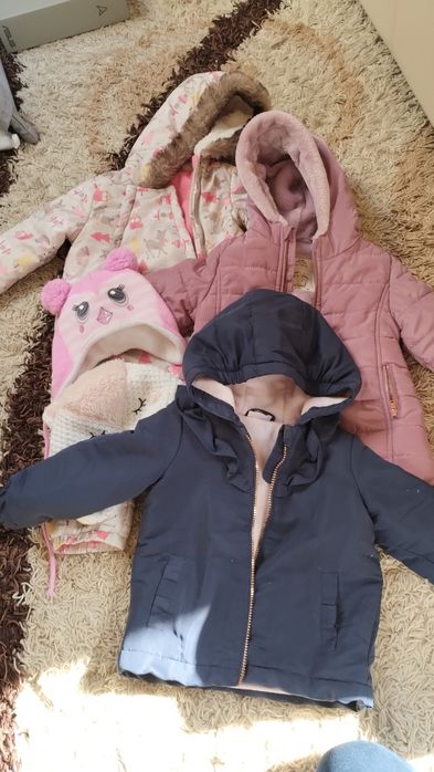 Kurtka. Zestaw dla dziewczynki 18 miesiecy