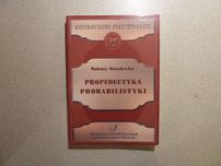 Modelowanie statystyczne - Propedeutyka probabilistyki W. Ostasiewicz