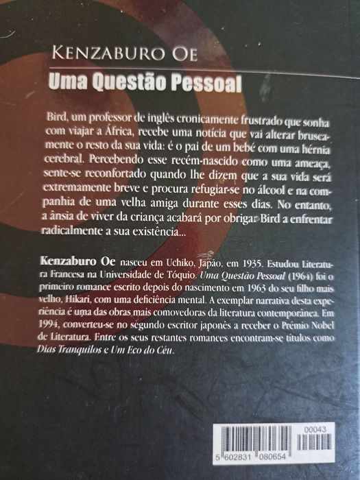 Uma Questão Pessoal de Kenzaburo Oe