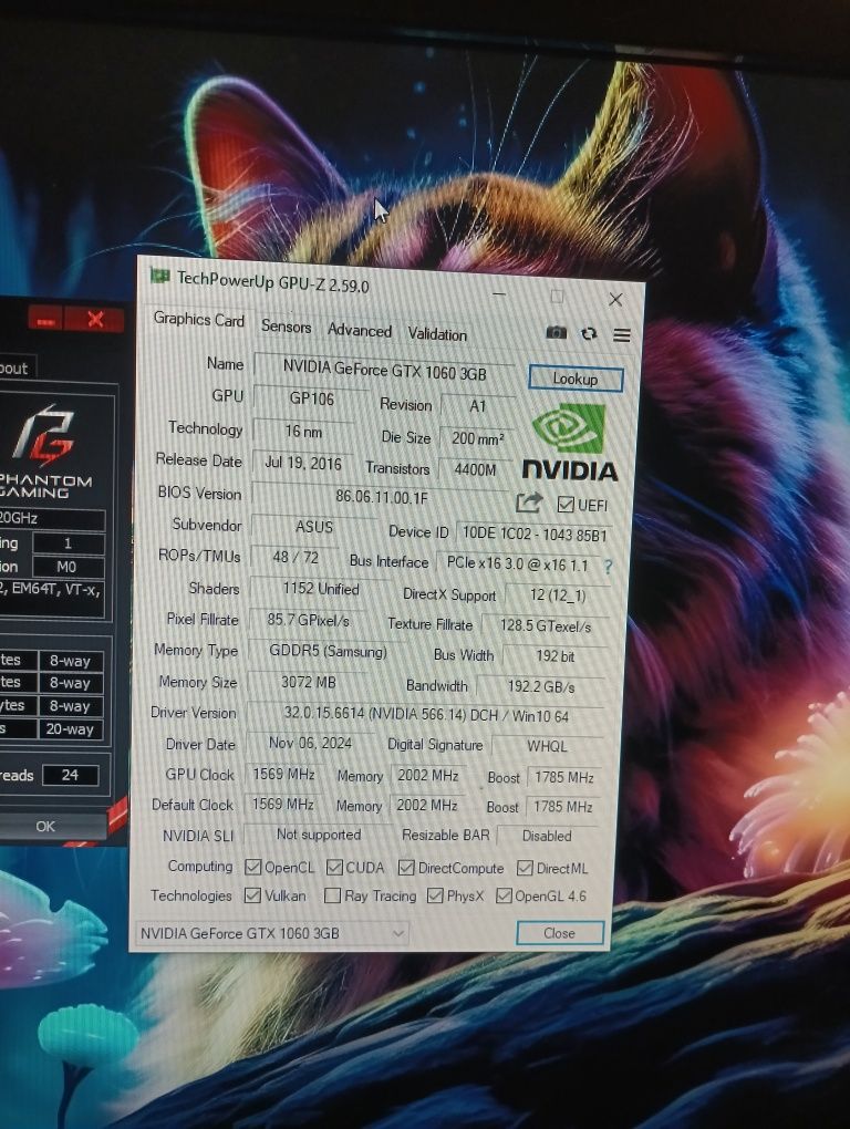 PC gamer com GTX 1060