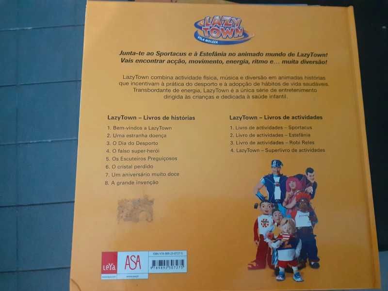 Livro Lazy Town , A Grande Invenção