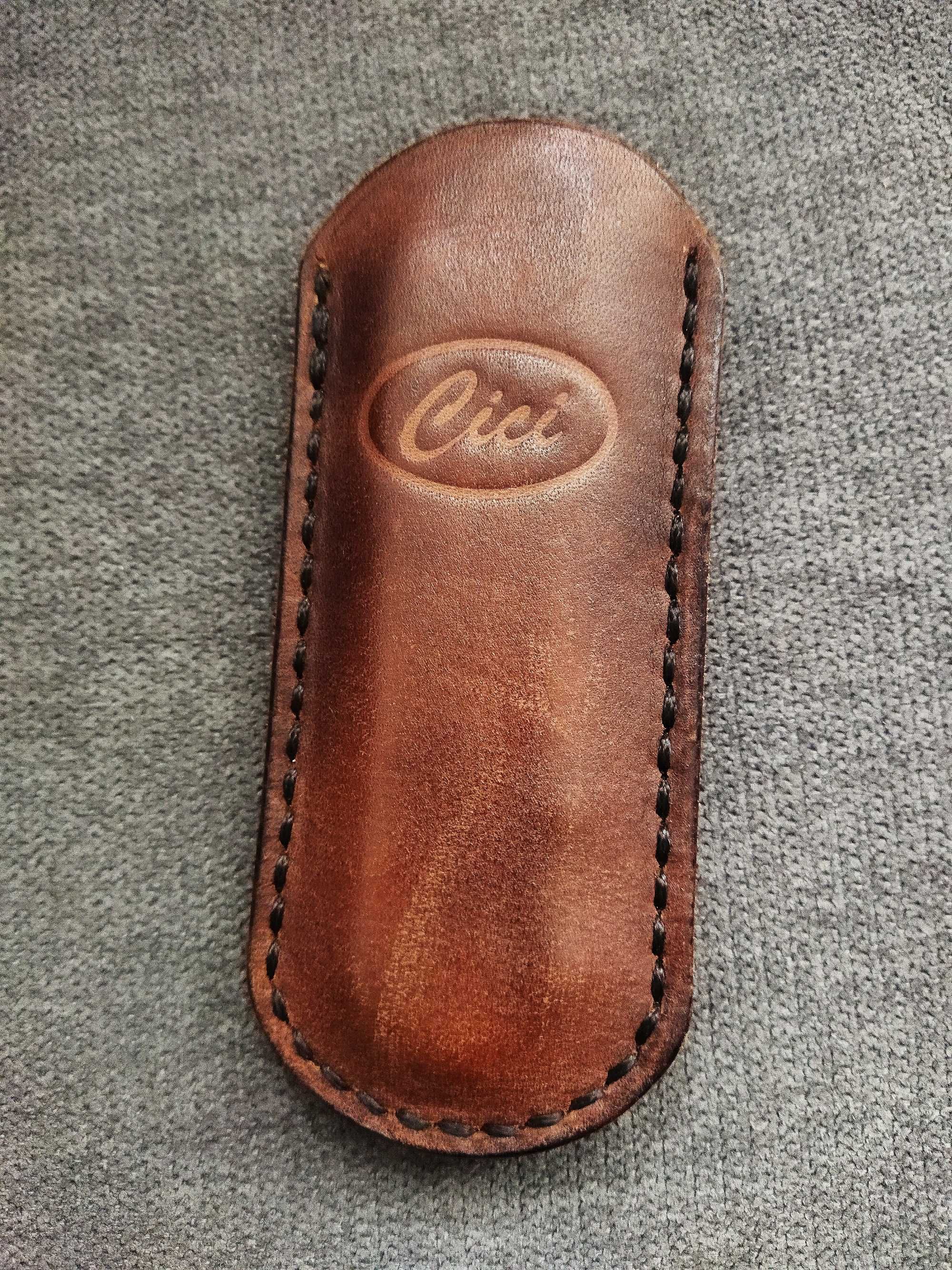 Pochwa / etui na scyzoryk skórzane No7