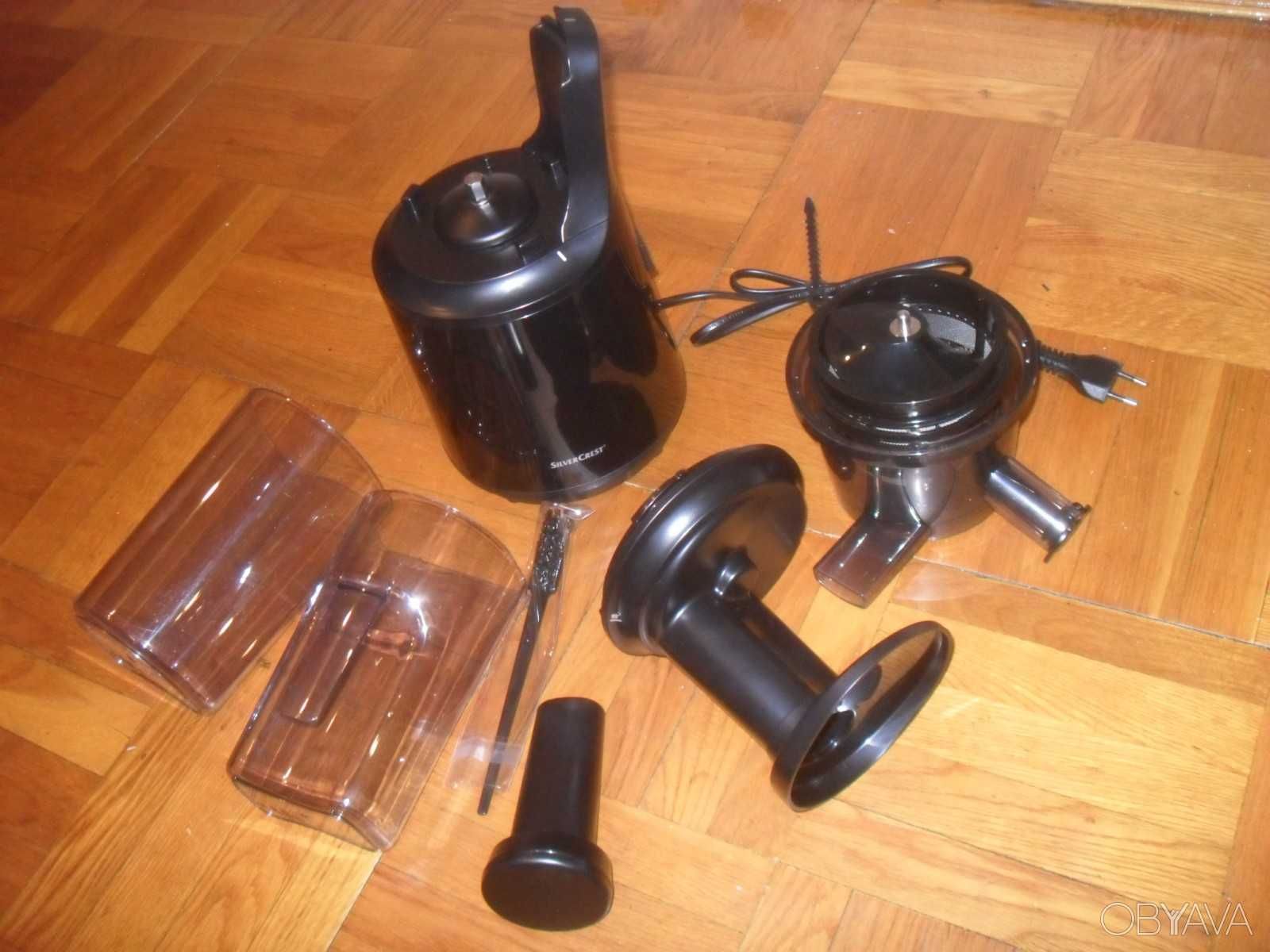 Соковыжималка шнековая SILVERCREST® высокий выход сока Slow Juicer