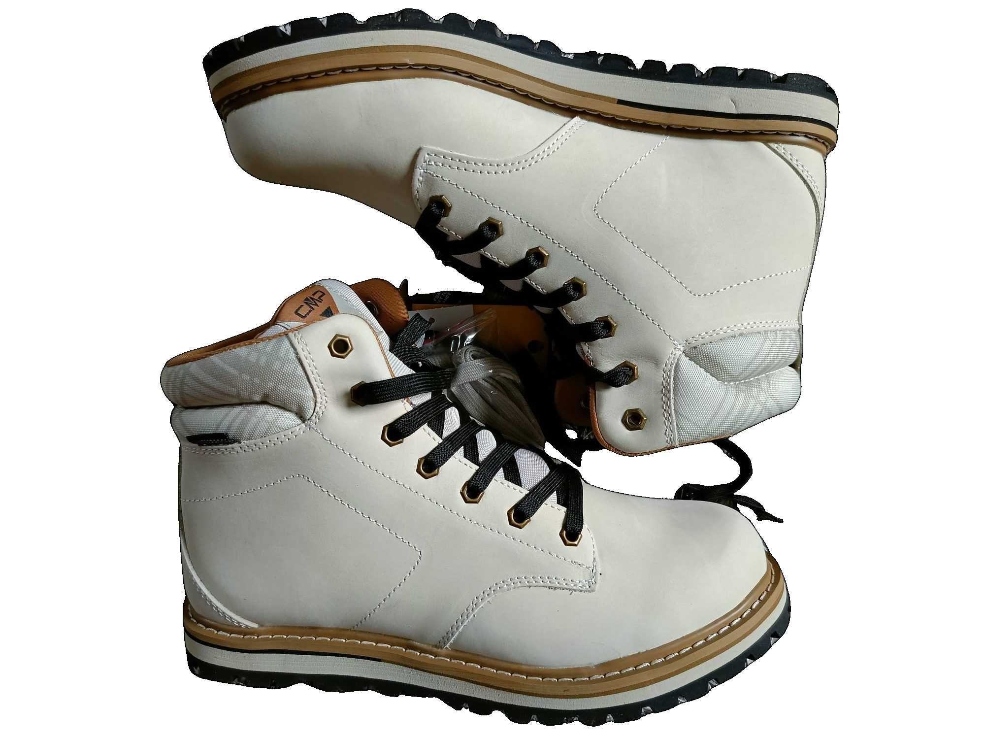 NOWE Buty zimowe trapery damskie CMP DORADO r. 41 skórzane wodoodporne