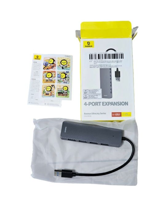 USB концентратор хаб Baseus hub розгалужувач
 + подарунок