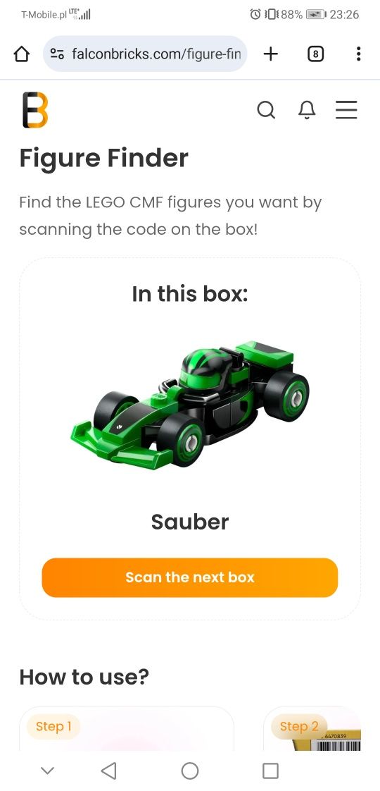 Lego 71049 Minifigure F1