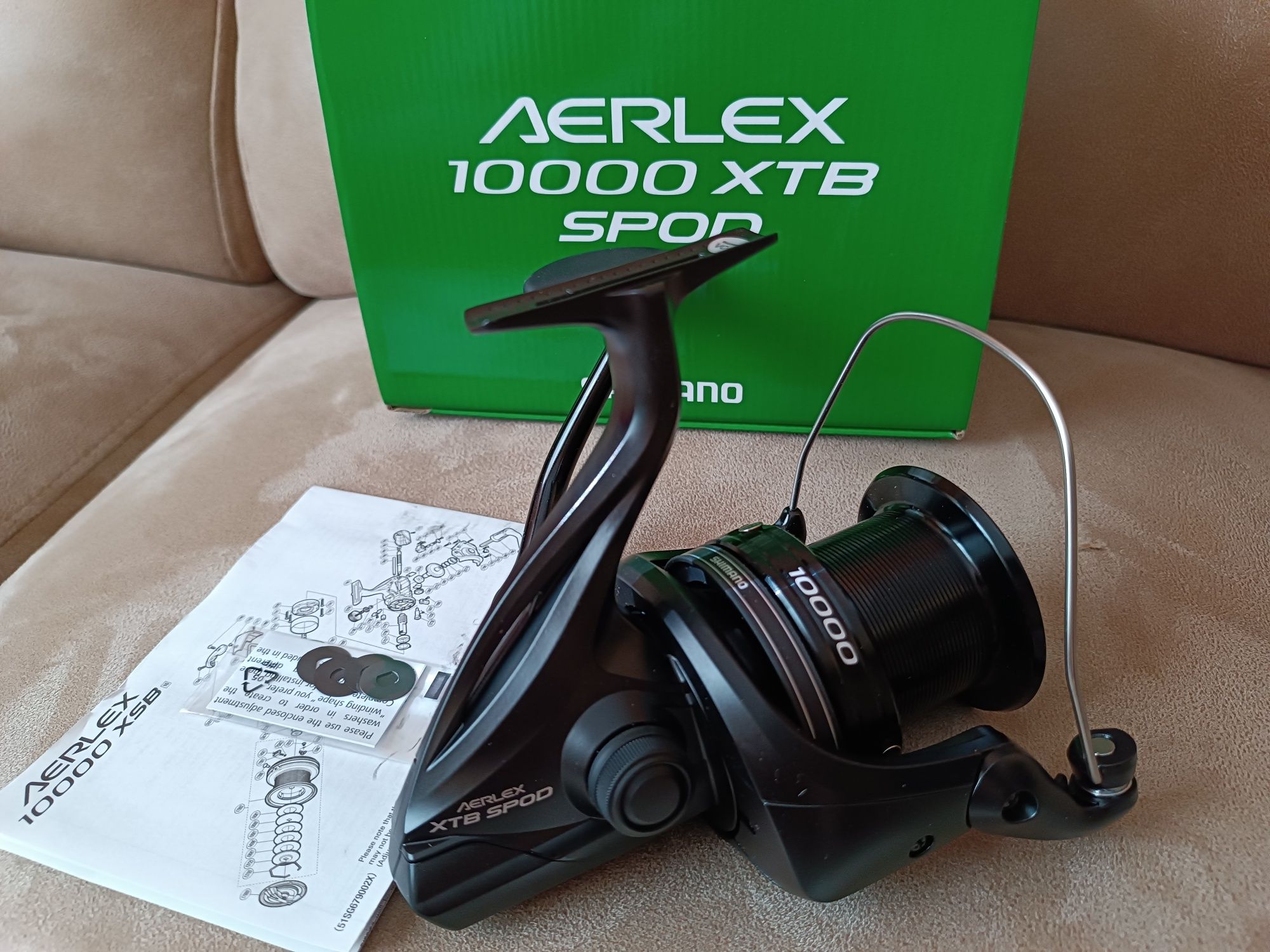 Котушка коропова Shimano Aerlex 10000 XTB SPOD