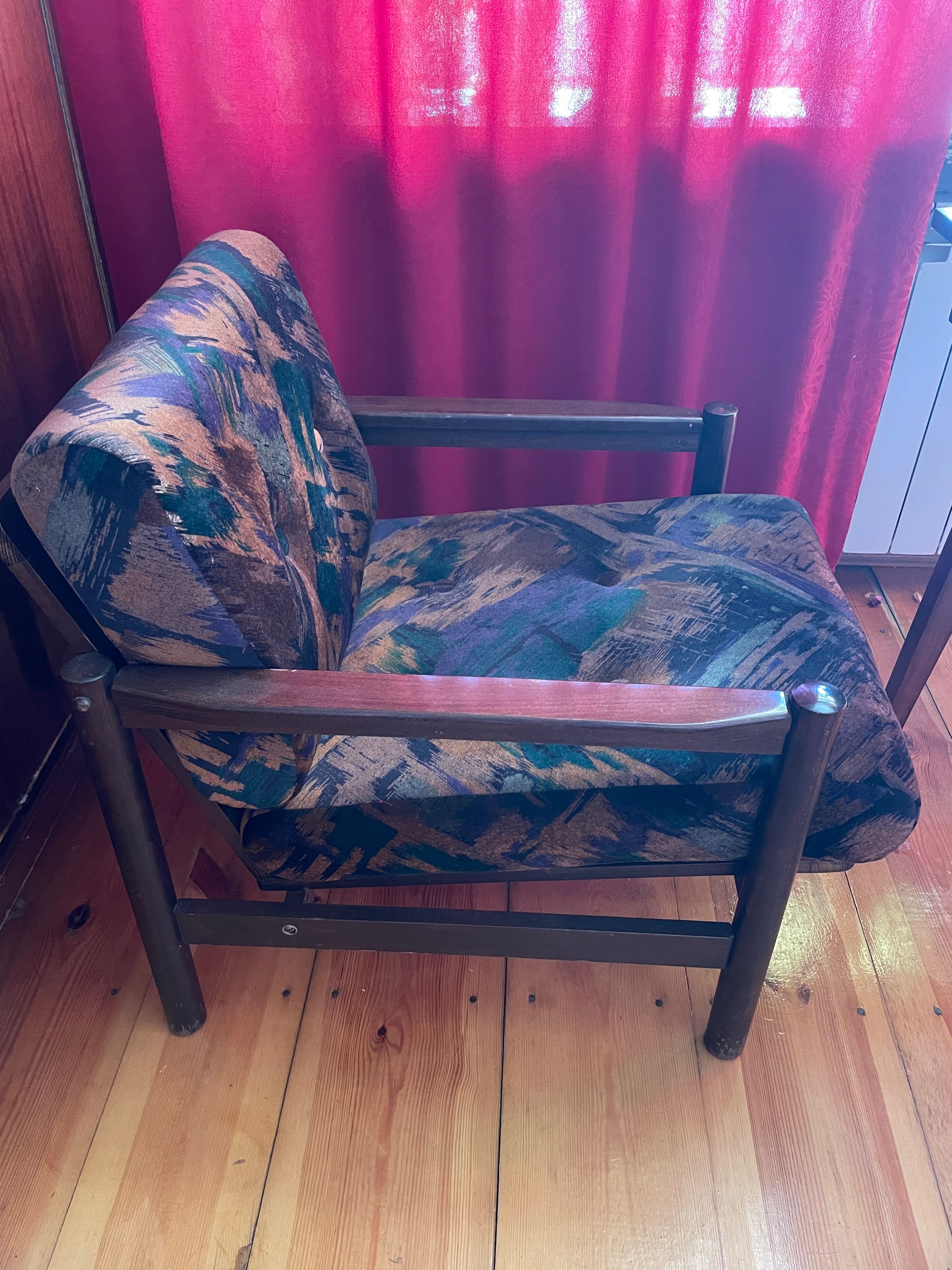 Zestaw mebli PRL, vintage