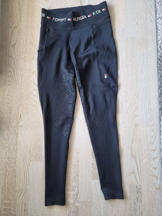Bryczesy spodnie jeździeckie legginsy Tommy Hilfiger L