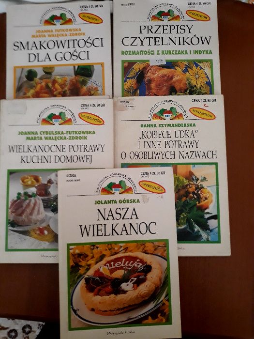Przepisy kulinarne -Poradnika Domowego -cienkie książeczki