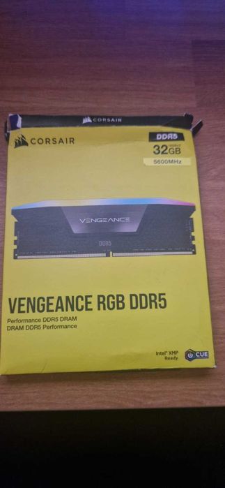 Memória RAM DDR5 Corsair Vengeance RGB 16GBx2 com garantia