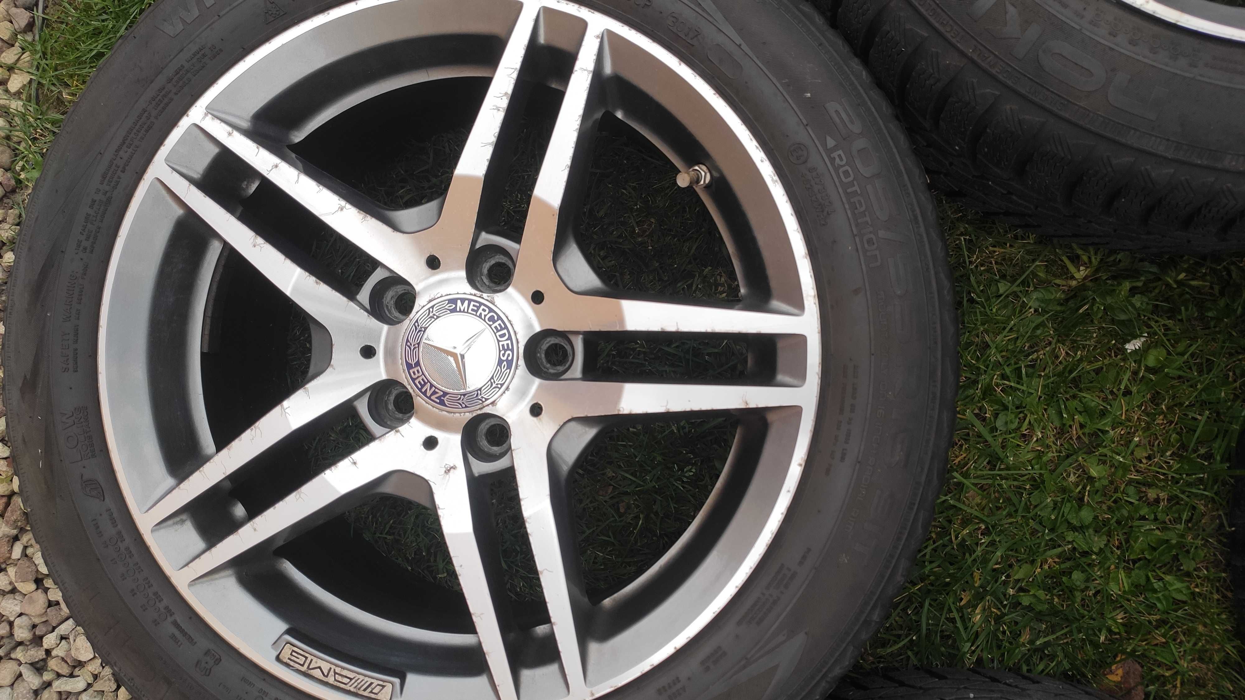 Alufelgi 16", 5x112, koła , opony zimowe, Mercedes CLA, W203