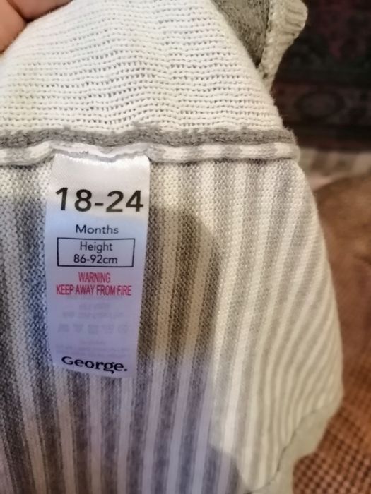 Теплый человечек George 18-24 m.