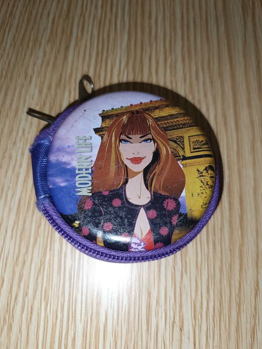 Conjunto 3 Porta-moedas: Just Love + Modern Life Paris + Monokuro Boo