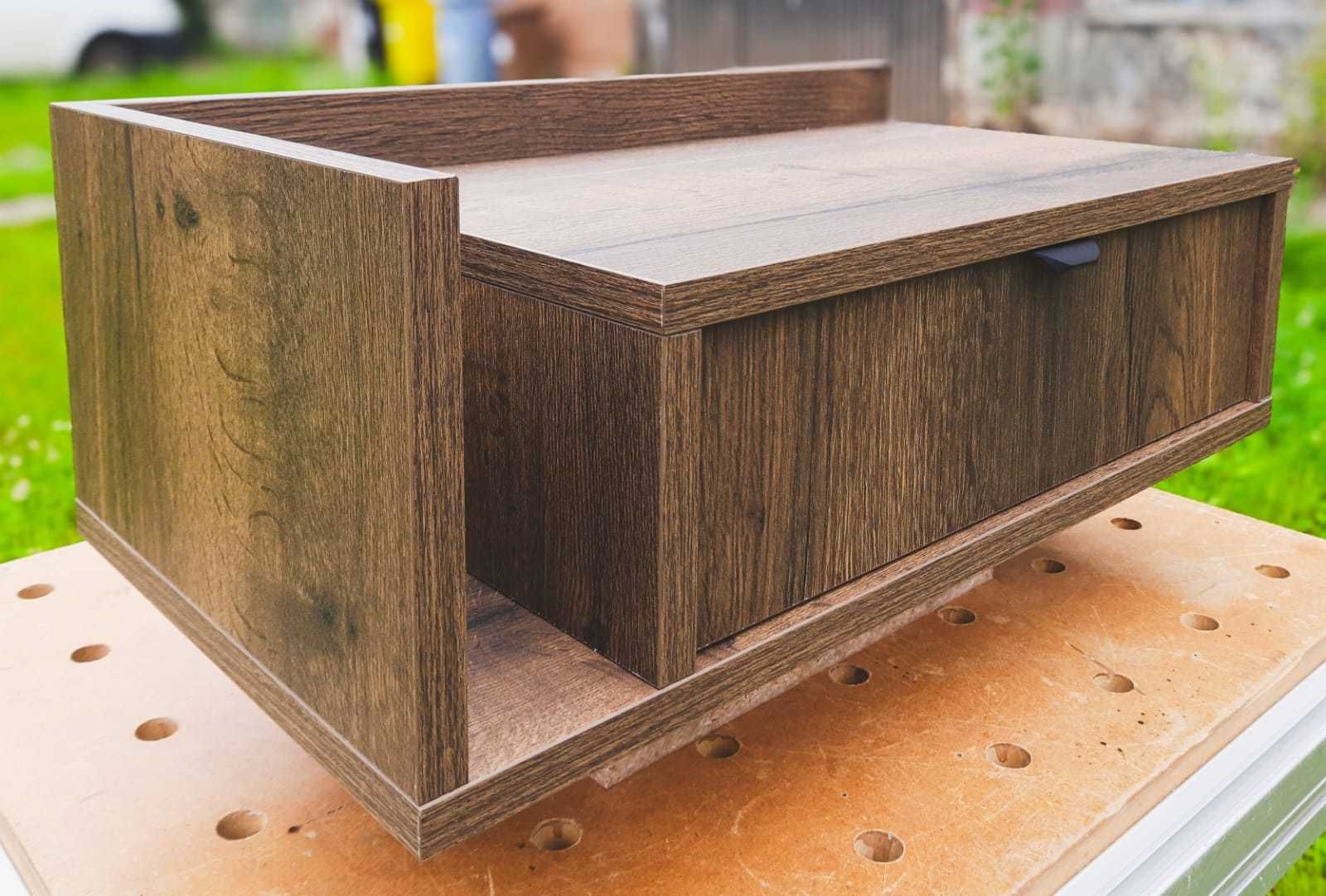 Nowa szafka nocna Egger PerfectSense Feelwood Rift Matt, BLUM