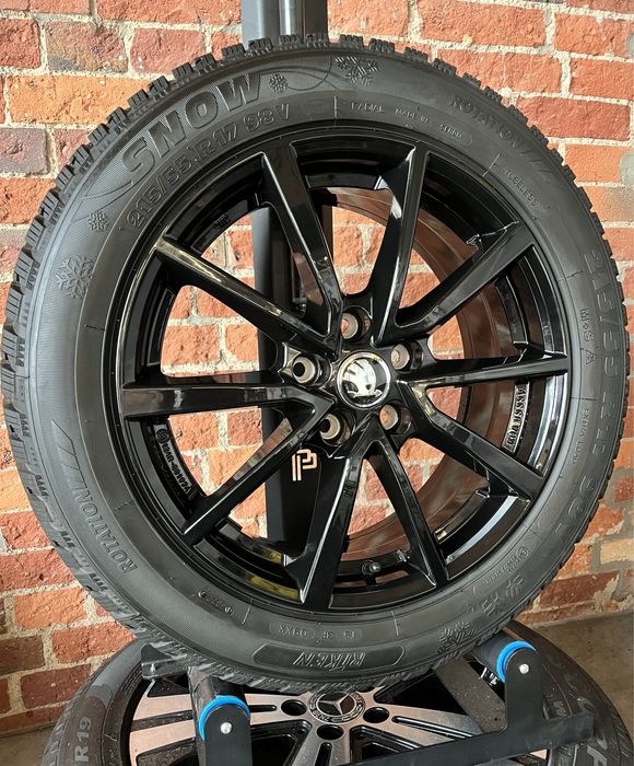 Koła Zimowe 17 Skoda Superb Karoq 215/55R17 Nowe Zima Felgi 5x112