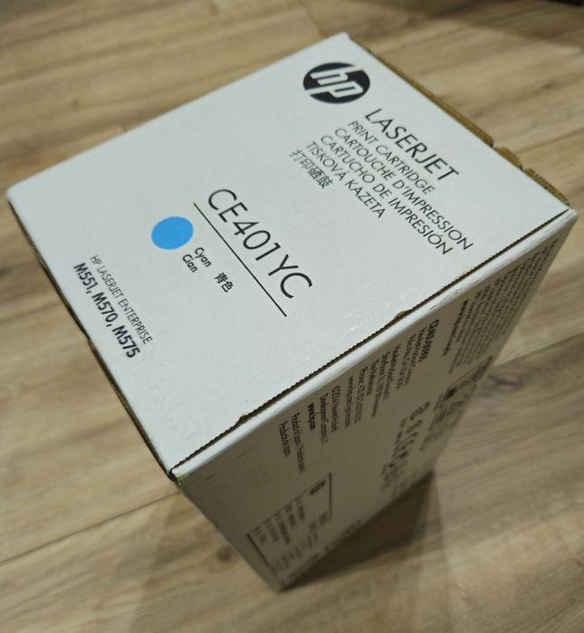 Toner HP CE401YC oryginalny NOWY